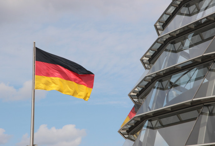 דגל גרמניה (צילום:  מאור בכר)
