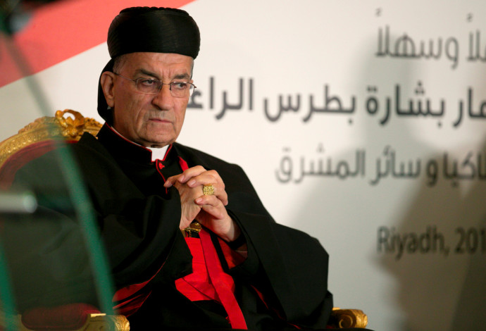 הפטריארך בשארה בוטרוס א-ראעי (צילום:  REUTERS/Faisal Al Nasser)