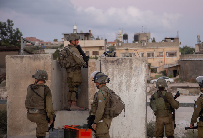 כוחות צה"ל ביו"ש (צילום:  דובר צה"ל)