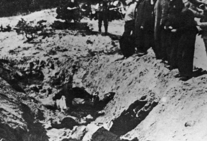 הטבח בבאבי יאר, 1941 (צילום:  Hulton Archive.GettyImages)