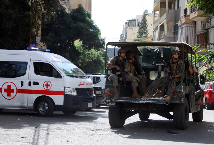 צבא לבנון בביירות (צילום:  רויטרס)