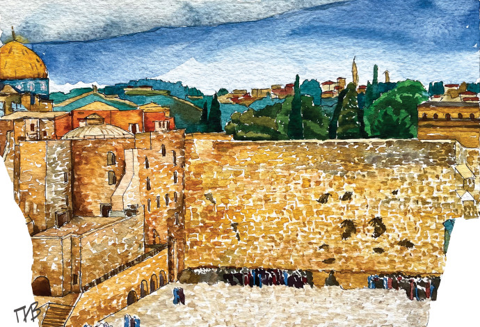 WESTERN WALL by Irina Peres (צילום:  yoffi)