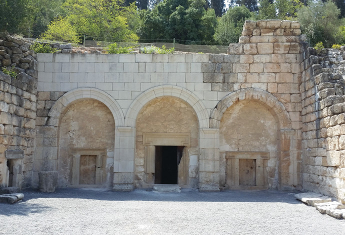 הגן הלאומי בקריית טבעון, בית שערים (צילום:  יניב כהן, רשות הטבע והגנים)
