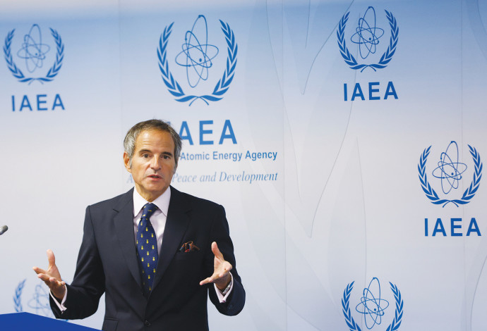רפאל גרוסי, מנכ"ל הסוכנות הבינלאומית לאנרגיה אטומית (סבא"א) (צילום:  רויטרס)