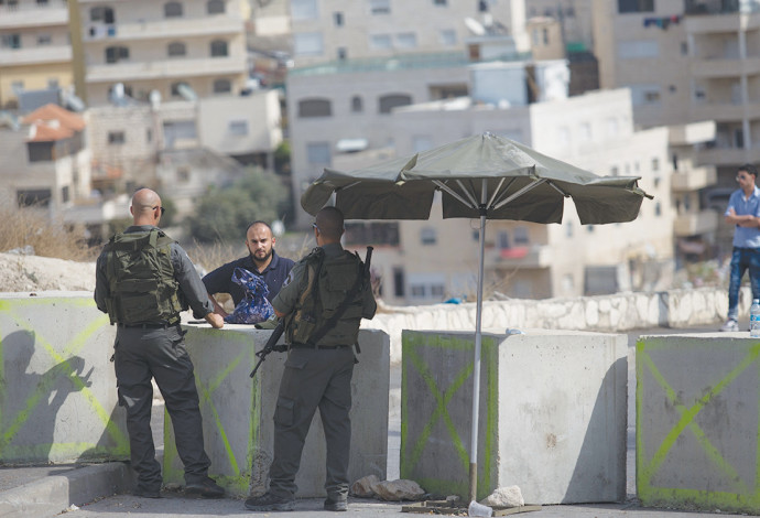 כוחות מג"ב במזרח ירושלים, ארכיון (צילום:  נתי שוחט, פלאש 90)