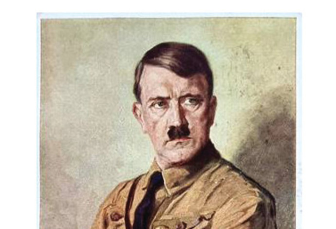 גלוייה נדירה של הצורר אדולף היטלר (צילום:  בית מכירות פנטגון)