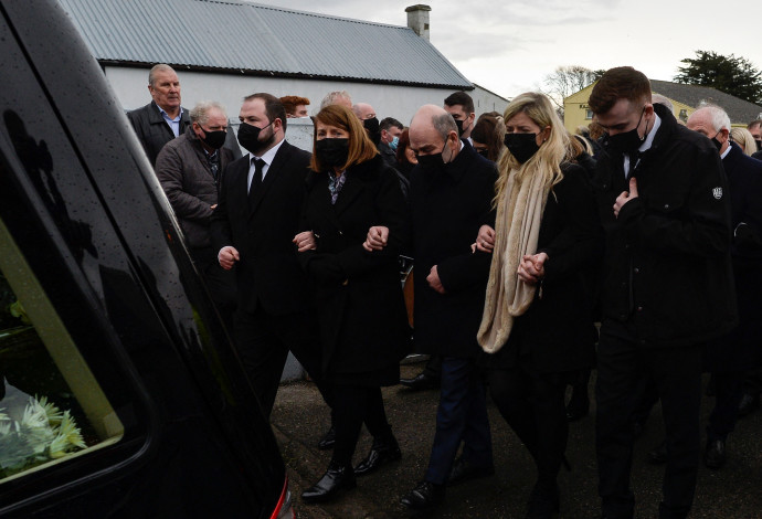 ההלוויה של אשלינג מרפי (צילום:  REUTERS/Clodagh Kilcoyne)