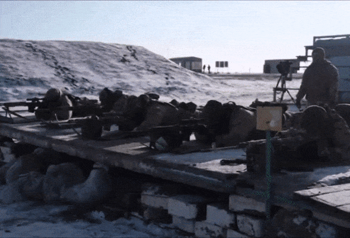כוחות רוסיה ב"תרגיל צבאי" סמוך לגבול אוקראינה (צילום:  רויטרס)