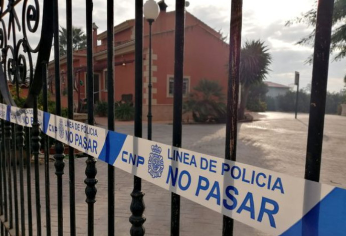 זירת הפשע  (צילום:  Police sources of Costa Blanca)