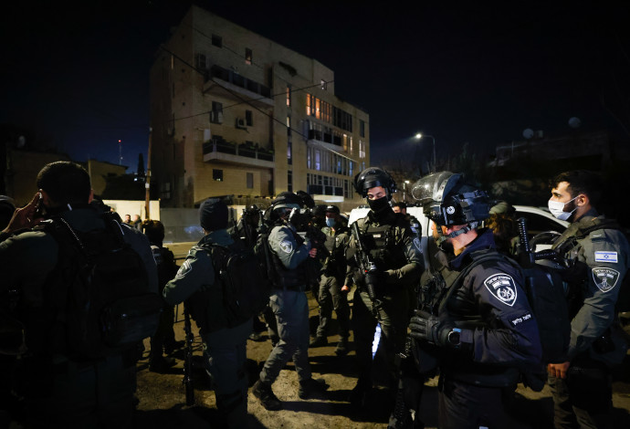 מהומות בשייח ג'ראח (צילום:  אוליבייה פיטוסי, פלאש 90)