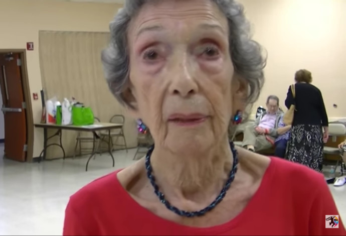 בטי יואלסון, הרקדנית שהלכה לעולמה בגיל 106 (צילום:  צילום מסך)