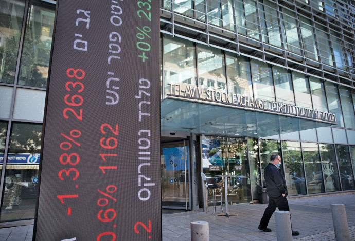 הבורסה לניירות ערך בתל אביב (צילום:  מרים אלסטר, פלאש 90)