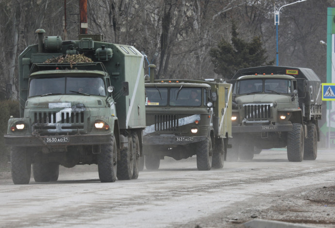 צבא רוסיה באוקראינה (צילום:  רויטרס)