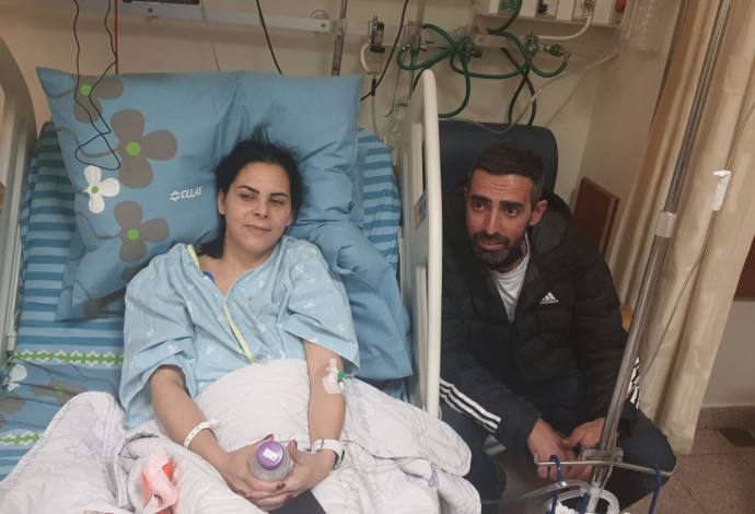 הילה אביסרור (43), הפצועה מהפיגוע בבאר שבע (צילום:  ללא)