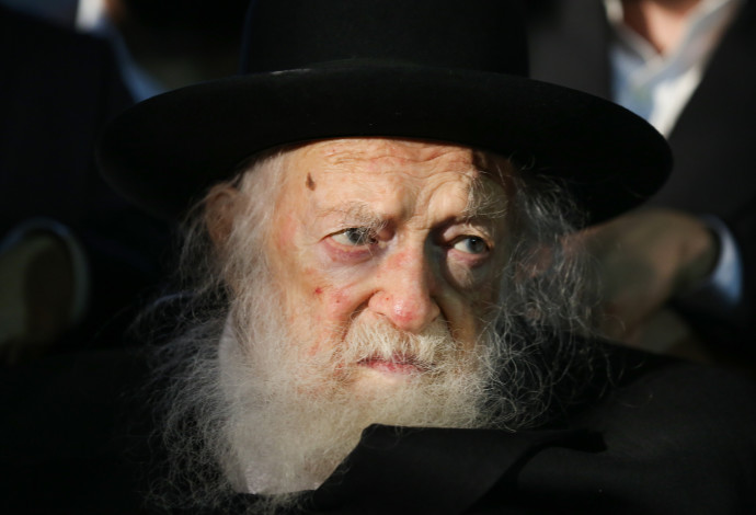 הרב קנייבסקי (צילום:  יעקב נחומי, פלאש 90)