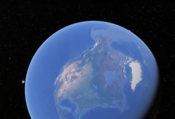 Google Earth (צילום:  צילום מסך גוגל)