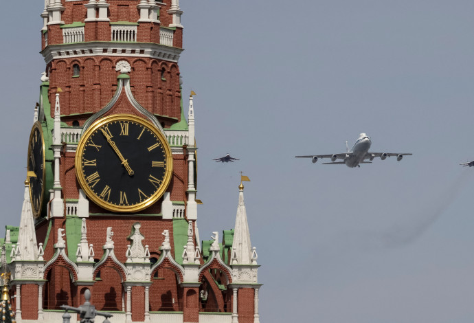 הכנות למצעד יום הניצחון במוסקבה (צילום:  REUTERS/Shamil Zhumatov)