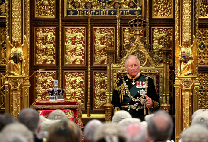 הנסיך צ'ארלס בטקס פתיחת מושב הפרלמנט (צילום:  Dan Kitwood/Pool via REUTERS)
