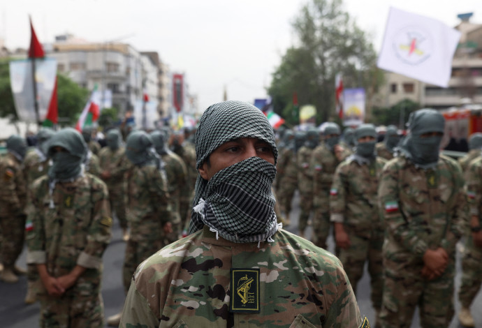 משמרות המהפכה באיראן (צילום:  רויטרס)