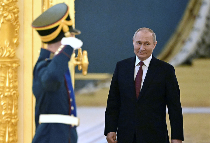 ולדימיר פוטין (צילום:  Sputnik/Sergei Guneev/Pool via REUTERS)