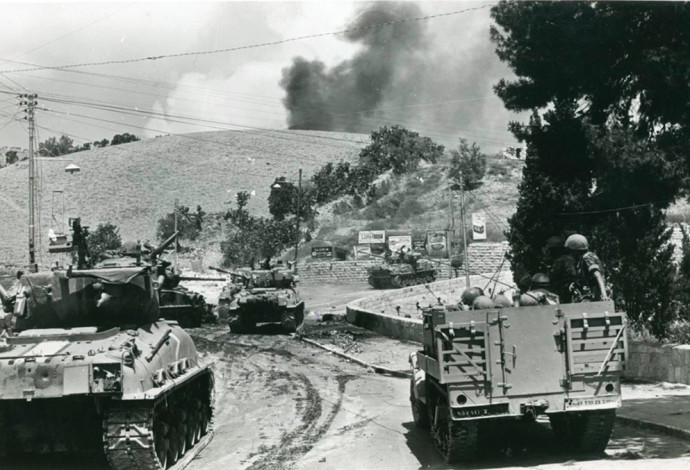 ירושלים במלחמת ששת הימים (צילום:  עיתון במחנה)