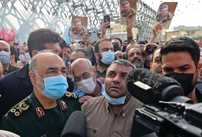 בכירי משמרות המהפכה באיראן (צילום:  gettyimages)