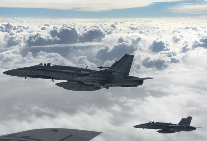 מטוסי קרב קנדיים (צילום:  רויטרס)