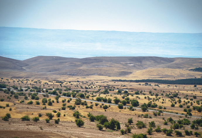 בקעת הירדן (צילום:  יניב נדב, פלאש 90)