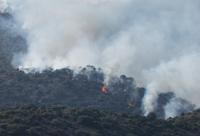 שריפות במערב ספרד (צילום:  רויטרס)