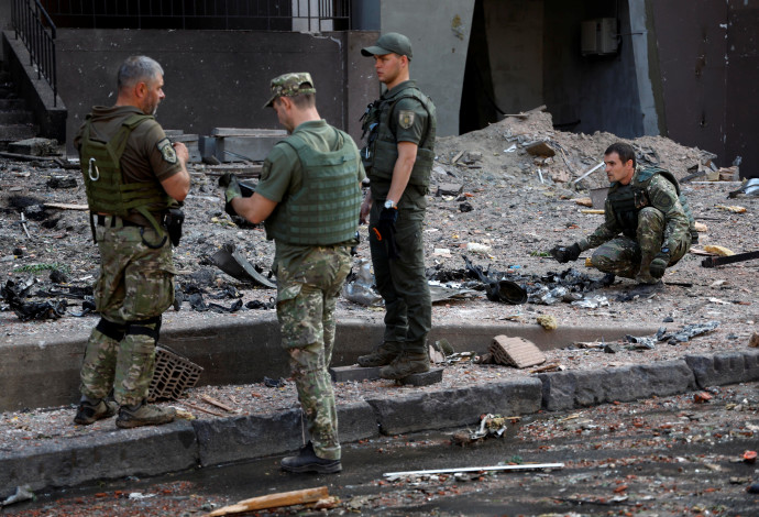 המתקפה הרוסית, היום בקייב (צילום:  REUTERS/Valentyn Ogirenko)
