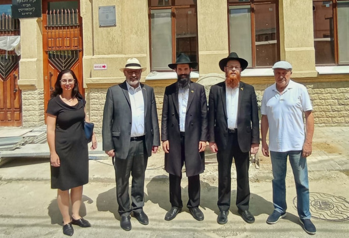 פגישת נציגי הקהילה היהודית במולדובה ומשרד החוץ (צילום:  הקהילה היהודית במולדובה)