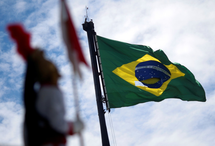 דגל ברזיל (צילום:  רויטרס)