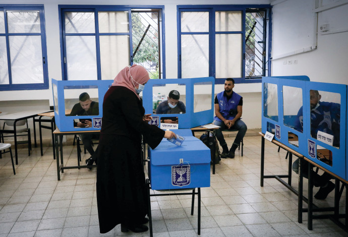 בחירות במגזר הערבי (צילום:  ג'מאל עוואד, פלאש 90)