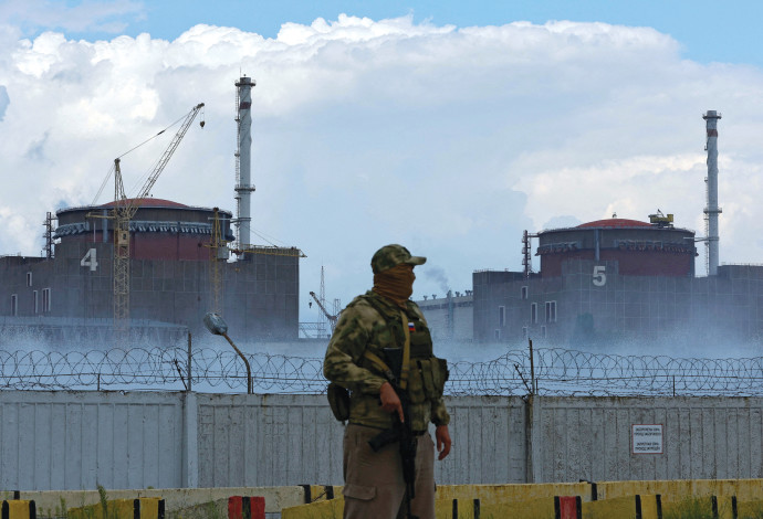 תחנת הכוח הגרעינית זפורז'יה (צילום:  רויטרס)