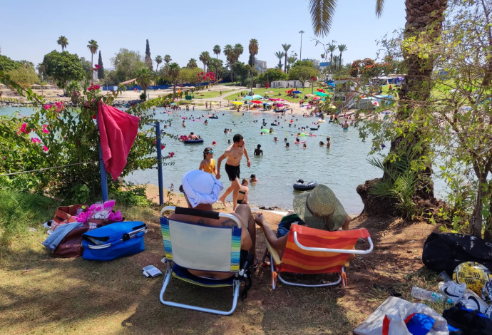 קיץ, חוף צמח המחודש  (צילום:  טלי בר, איגוד ערים כינרת)