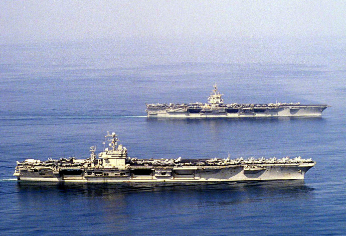 הצי האמריקאי (צילום:  רויטרס)