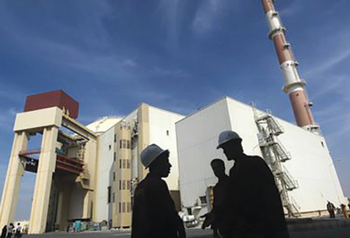 הכור הגרעיני בושהאר באיראן  (צילום:  רויטרס)