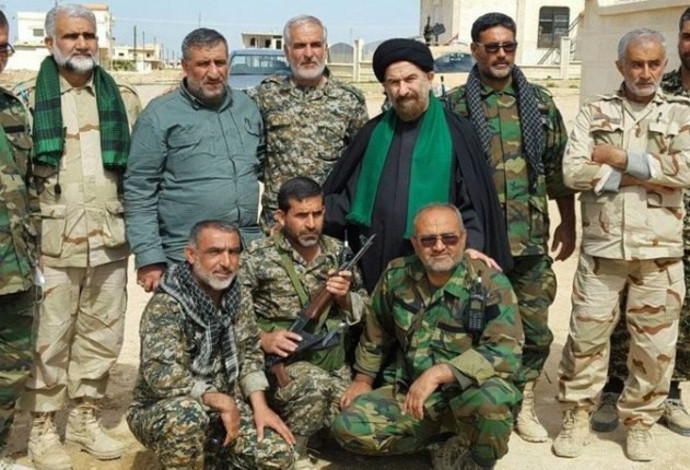 אנשי המיליציות שנעצרו בסוריה (צילום:  רשתות ערביות)