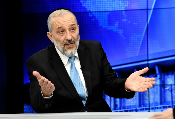 יו"ר ש"ס אריה דרעי (צילום:  ראובן קסטרו, וואלה!)