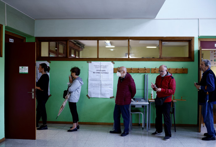 הבחירות באיטליה (צילום:  REUTERS/Yara Nardi )
