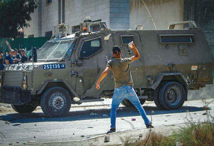 מהומות בג'נין (צילום:  נאסר עישתייה, פלאש 90)