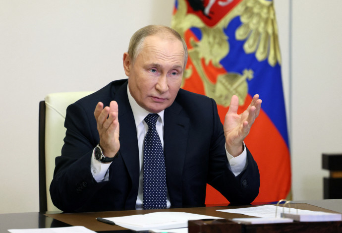 ולדימיר פוטין (צילום:  Sputnik/Gavriil Grigorov/Kremlin via REUTERS)