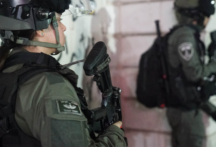 פעילות מג"ב בירושלים (צילום:  דוברות המשטרה)