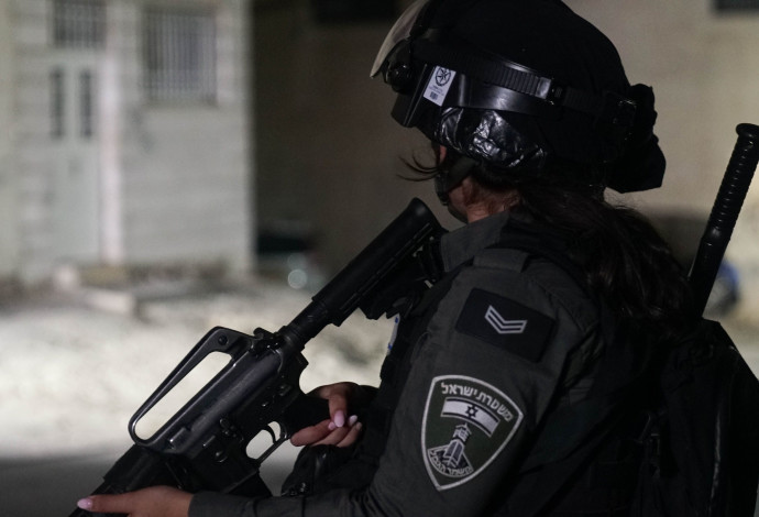 פעילות מג''ב בירושלים (צילום: דוברות המשטרה)