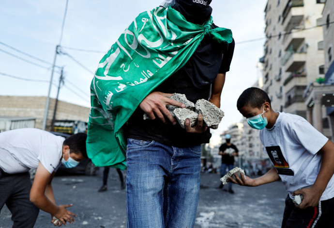 עימותים ביהודה ושומרון (צילום:  REUTERS/Ammar Awad)