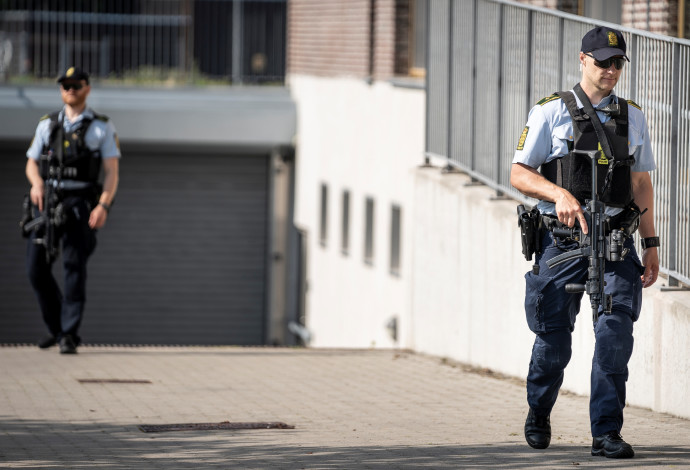 משטרת נורבגיה  (צילום:  Ritzau Scanpix/Mads Claus Rasmussen via REUTERS)