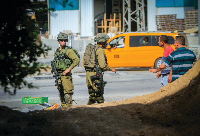 כוחות צה"ל ביהודה ושומרון (צילום:  נאסר אישתיה, פלאש 90)