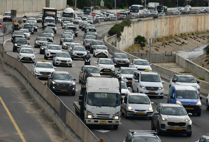 פקקים (צילום:  תומר נויברג)