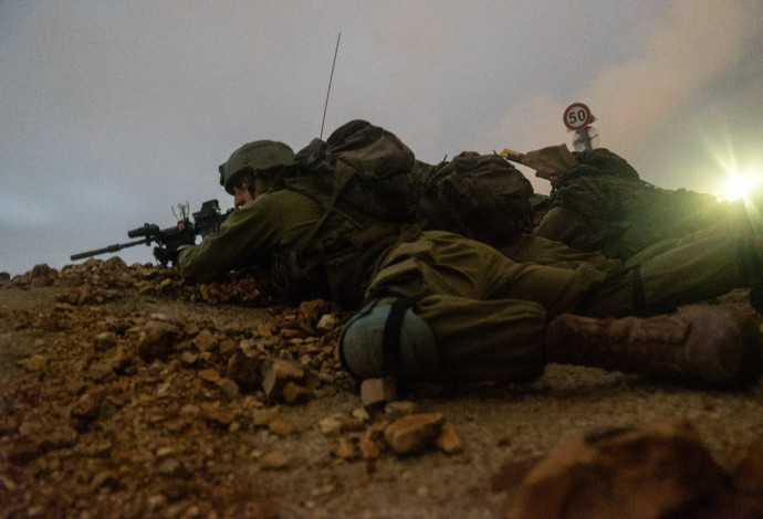 חיילי צה"ל בשטחי יהודה ושומרון (צילום:  דובר צה"ל)