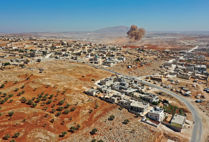 צבא טורקיה במבצע צבאי בסוריה ובעיראק (צילום:  OMAR HAJ KADOUR / AFP)